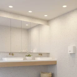 PRIOS Gang|Loftlamper > LED-indbygningslampe Cadance, hvid, 17 cm, sæt med 10, CCT