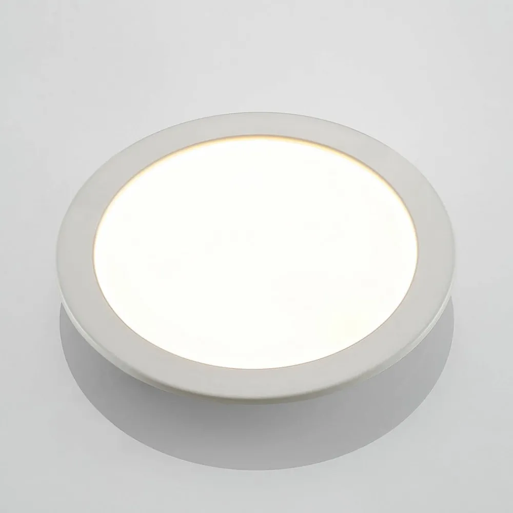 PRIOS Gang|Loftlamper > LED-indbygningslampe Cadance, hvid, 24 cm, CCT, IP44