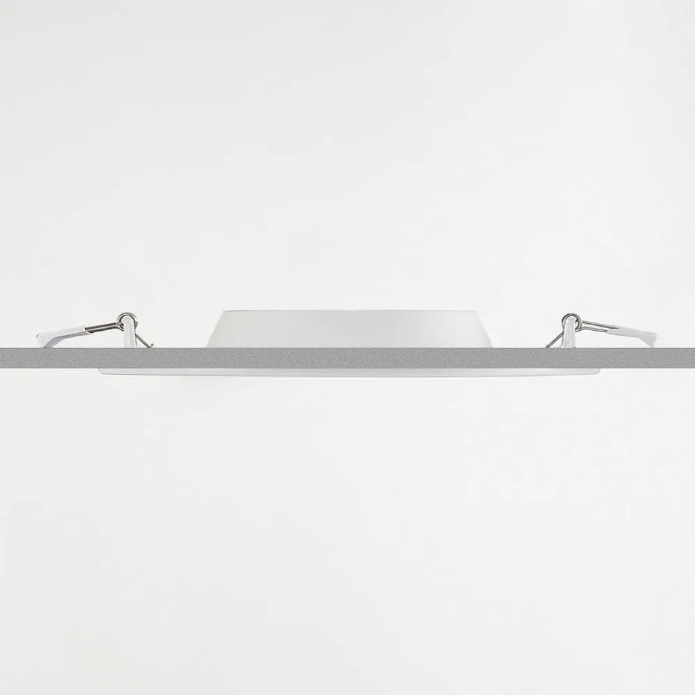 PRIOS Gang|Loftlamper > LED-indbygningslampe Cadance, hvid, 24 cm, CCT, IP44