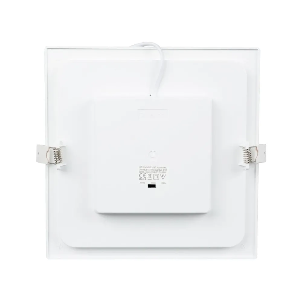 PRIOS Loftlamper|Indbygningsspots > LED-indbygningslampe Helina, hvid, 22 cm, 24 W, dæmpbar