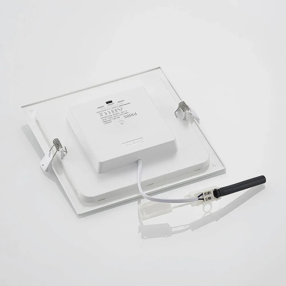 PRIOS Loftlamper|Loftlamper > LED-indbygningslampe Helina, hvid, 22 cm, 18 W, dæmpbar
