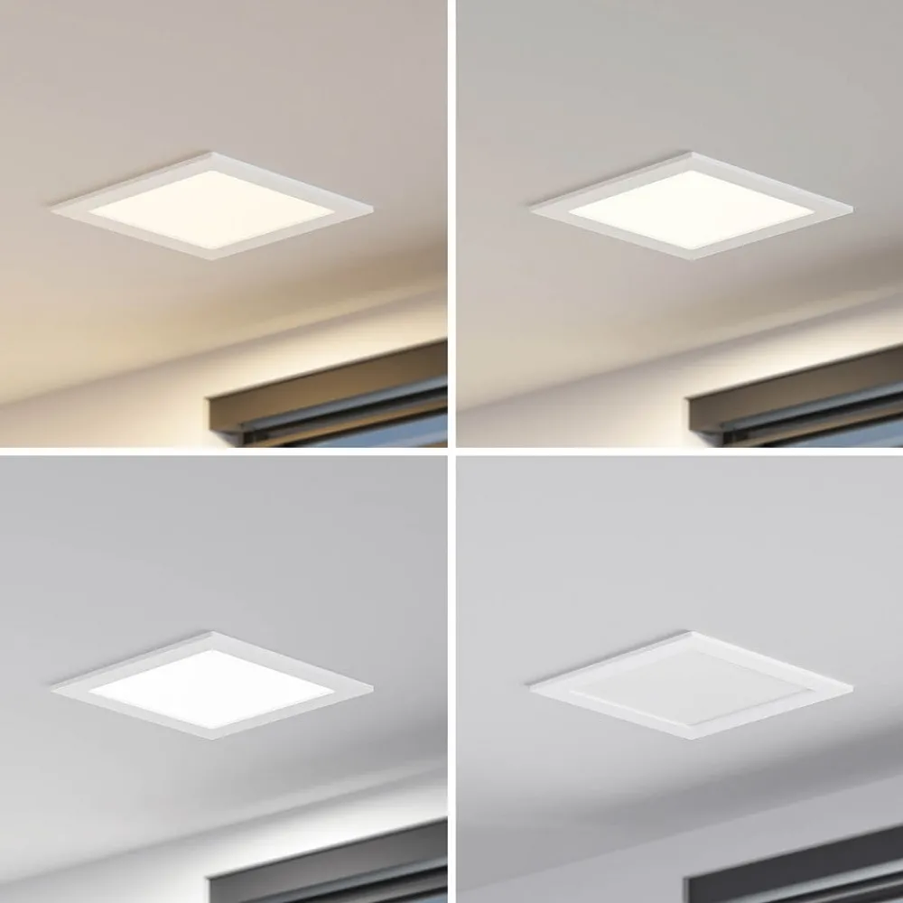 PRIOS Loftlamper|Loftlamper > LED-indbygningslampe Helina, hvid, 22 cm, 18 W, dæmpbar