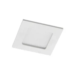 Indbygningsspots ^ PRIOS LED-indbygningslampe Helina, hvid, 11,5 cm, dæmpbar