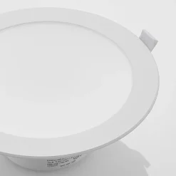 PRIOS Loftlamper > LED-indbygningslampe Rida, 3 enheder, hvid, 23 cm, 25W, CCT, IP44