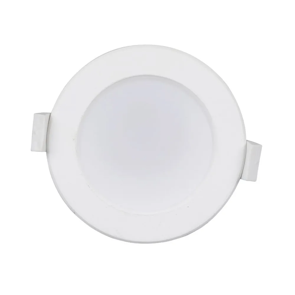 PRIOS Loftlamper > LED-indbygningslampe Rida, 10stk, hvid, 23cm, 30W, CCT, IP44