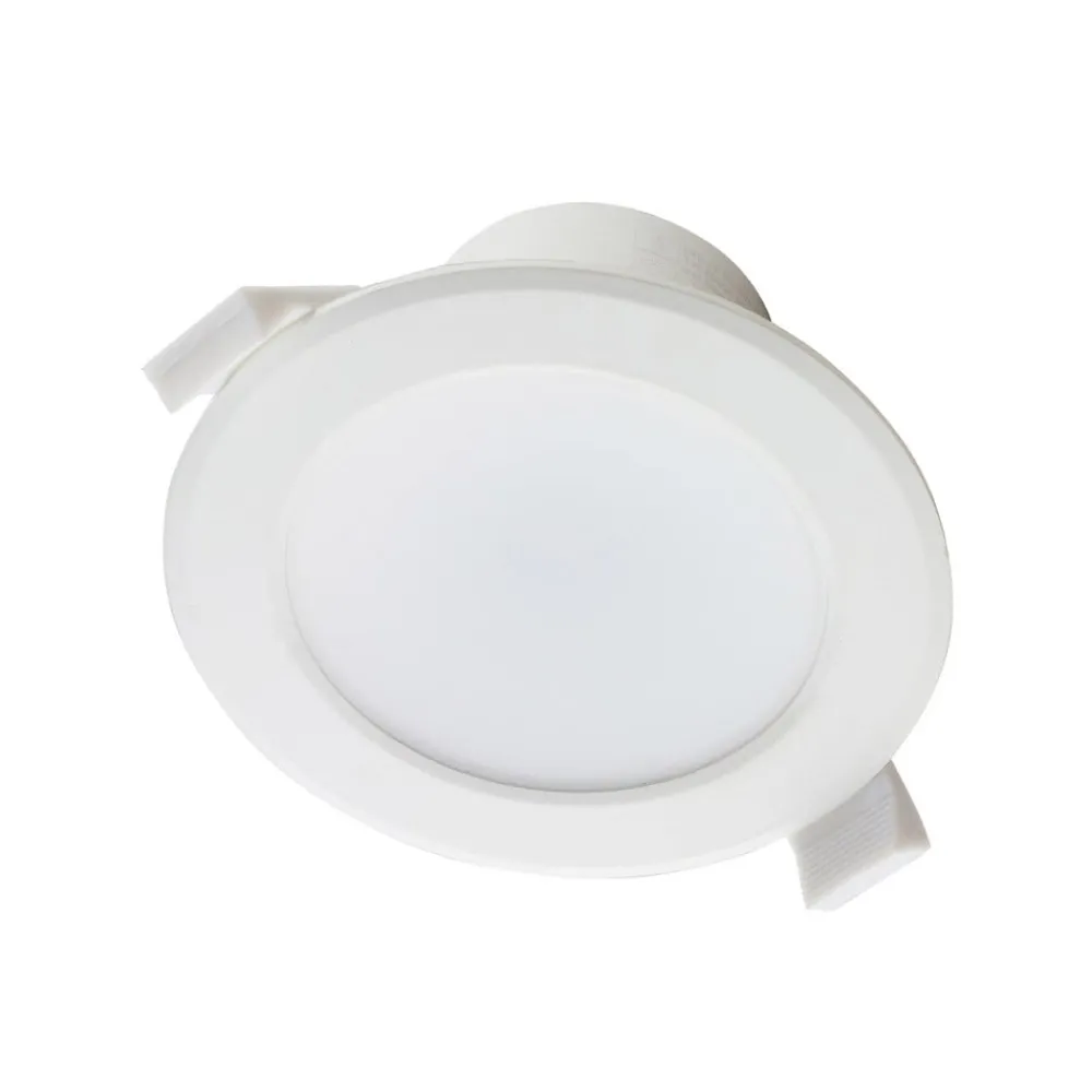 PRIOS Loftlamper > LED-indbygningslampe Rida, 10stk, hvid, 23cm, 30W, CCT, IP44