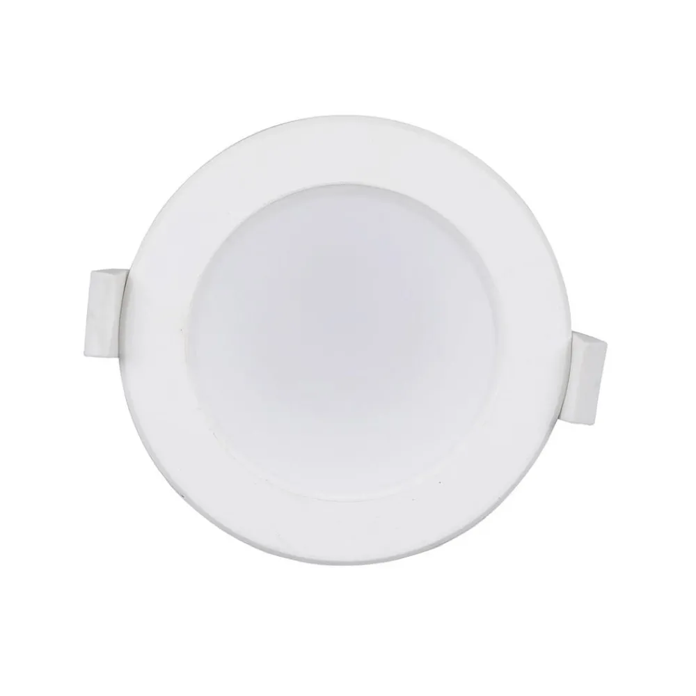 PRIOS Loftlamper > LED-indbygningslampe Rida, sæt med 3, hvid, 19 cm, CCT, IP44
