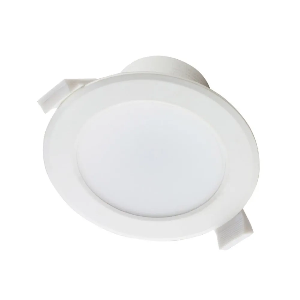 PRIOS Loftlamper > LED-indbygningslampe Rida, sæt med 3, hvid, 19 cm, CCT, IP44