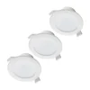 PRIOS Loftlamper|Loftlamper > LED-indbygningslampe Rida, sæt med 3, hvid, 15 cm, CCT, IP44