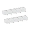 PRIOS Loftlamper|Loftlamper > LED-indbygningslampe Rida, sæt med 10, hvid, 10 cm, CCT, IP44