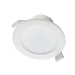 PRIOS Loftlamper|Loftlamper > LED-indbygningslampe Rida, sæt med 10, hvid, 15 cm, CCT, IP44