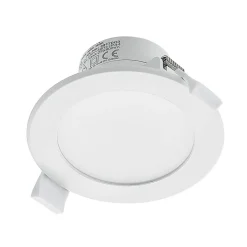 PRIOS Loftlamper|Loftlamper > LED-indbygningsspot Rida, hvid. Ø 10 cm, CCT, IP44