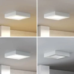 PRIOS Loftlamper > LED-loftlampe Alette, hvid, 17,2 cm, dæmpbar