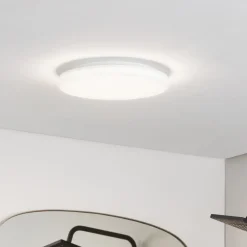 PRIOS Loftlamper > LED-loftlampe Artin, Ø 33 cm, hvid, CCT, IP65