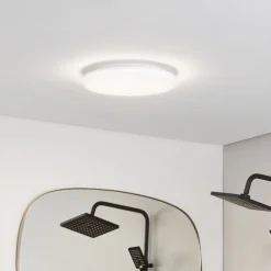 PRIOS Loftlamper > LED-loftlampe Artin, Ø 33 cm, hvid, CCT, IP65