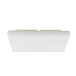 Arbejdsrum/Kontor|Loftlamper ^ PRIOS LED-loftlampe Artin, 33 cm, hvid, kantet, sensor