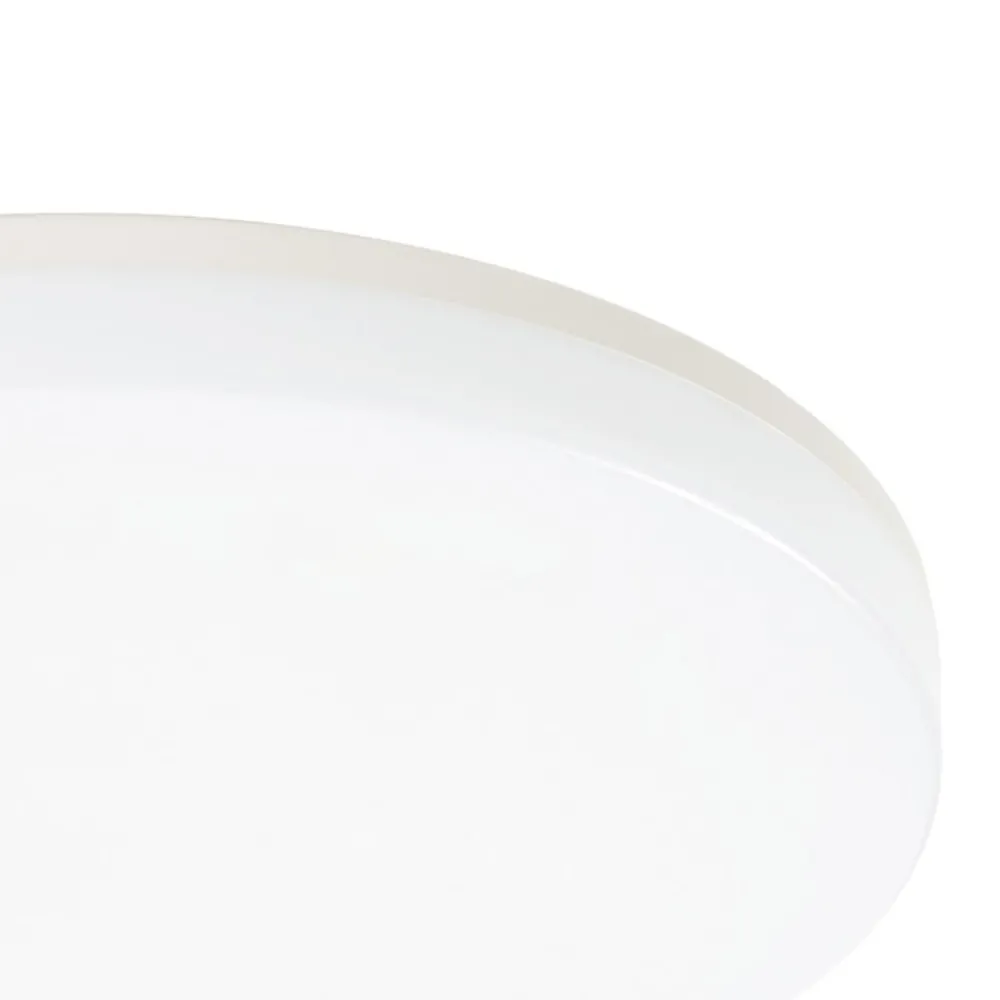 PRIOS Arbejdsrum/Kontor|Loftlamper > LED-loftlampe Artin, Ø 28 cm, hvid, CCT, IP65