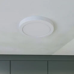 PRIOS Loftlamper|Loftlamper > LED-loftlampe Aureka, bevægelsessensor, Ø 23 cm, hvid