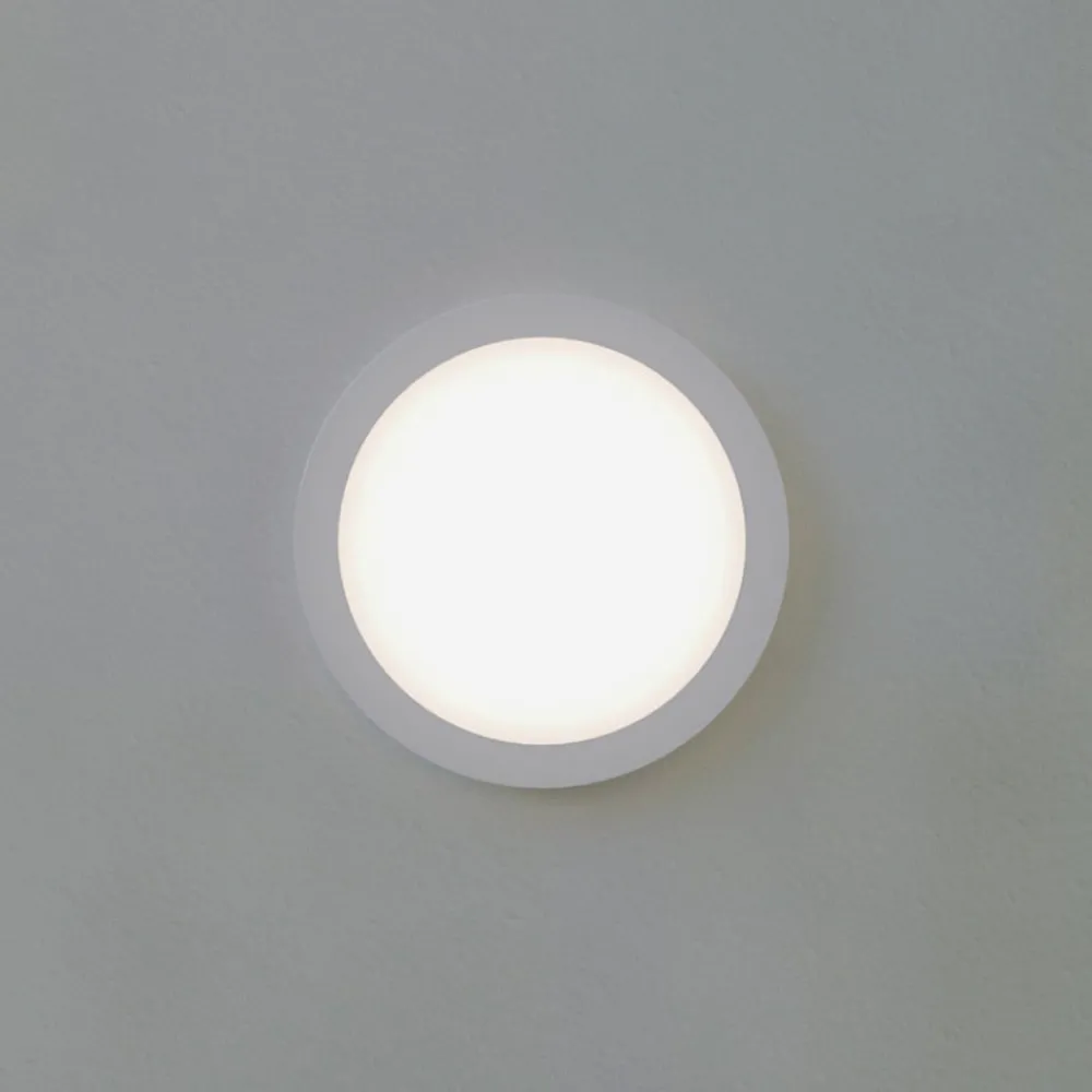 PRIOS Loftlamper|Loftlamper > LED-loftlampe Aureka, bevægelsessensor, Ø 23 cm, hvid