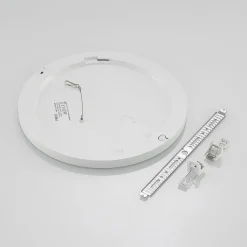 Gang|Loftlamper ^ PRIOS LED-loftlampe Aureka, bevægelsessensor, Ø 33 cm, hvid