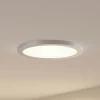 PRIOS Loftlamper|Indbygningsspots > LED-loftlampe Aureka, Ø 33 cm, sølv, metal