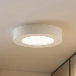 PRIOS Loftlamper|Loftlamper > LED-loftlampe Edwina, hvid, 18 cm, CCT, IP44