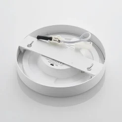 PRIOS Loftlamper > LED-loftlampe Edwina, hvid, 23 cm, CCT, IP44