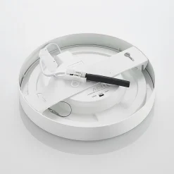 Loftlamper|Loftlamper ^ PRIOS LED-loftlampe Edwina, hvid, 25 cm, sæt med 3 stk