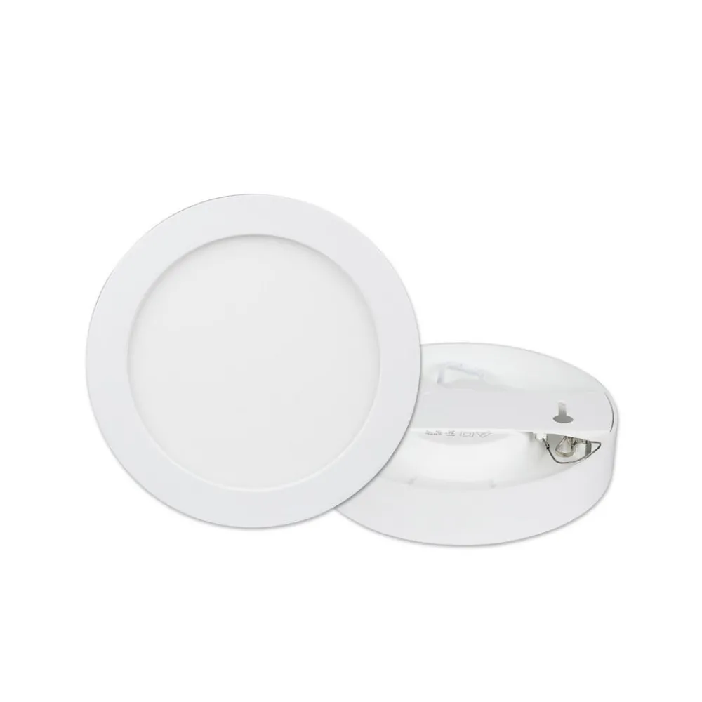 Loftlamper ^ PRIOS LED-loftlampe Edwina, hvid, 18 cm, sæt med 3 stk