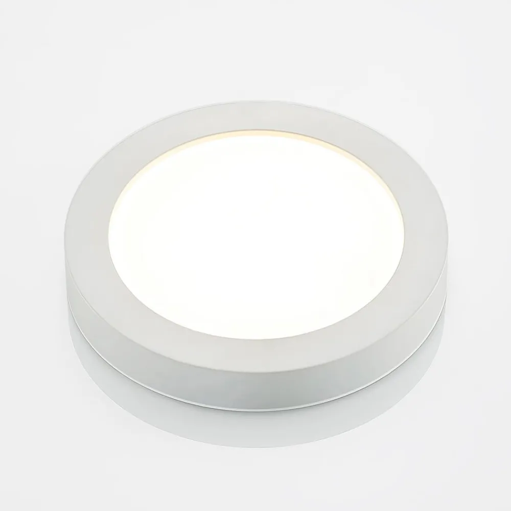 PRIOS Loftlamper > LED-loftlampe Edwina, hvid, 25 cm, sæt med 10 stk