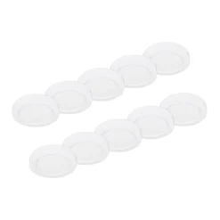 Loftlamper ^ PRIOS LED-loftlampe Edwina, hvid, 12 cm, sæt med 10 stk