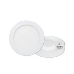 PRIOS Loftlamper|Indbygningsspots > LED-loftlampe Edwina, hvid, 23 cm, sæt med 3 stk