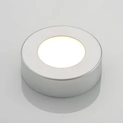 PRIOS Loftlamper > LED-loftlampe Edwina, sølv, 12 cm, sæt med 3 stk