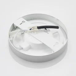 Loftlamper|Indbygningsspots ^ PRIOS LED-loftlampe Edwina, sølv, 23 cm, sæt med 3 stk
