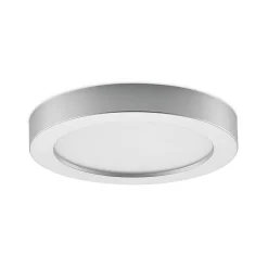 PRIOS Loftlamper > LED-loftlampe Edwina, sølv, 25 cm, sæt med 10 stk