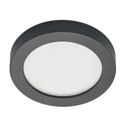 PRIOS Loftlamper|Loftlamper > LED-loftlampe Edwina, sort, 23 cm, CCT, IP44