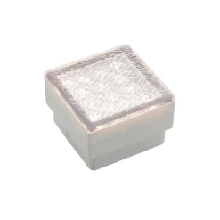 PRIOS Terrassebelysning|Nedgravet Udebelysning > LED nedgravningslampe Ewgenie, 10 cm, transparent