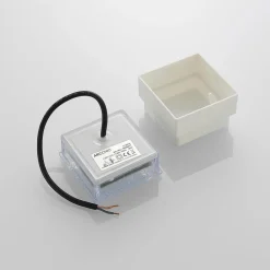 PRIOS Terrassebelysning|Nedgravet Udebelysning > LED nedgravningslampe Ewgenie, 10 cm, transparent