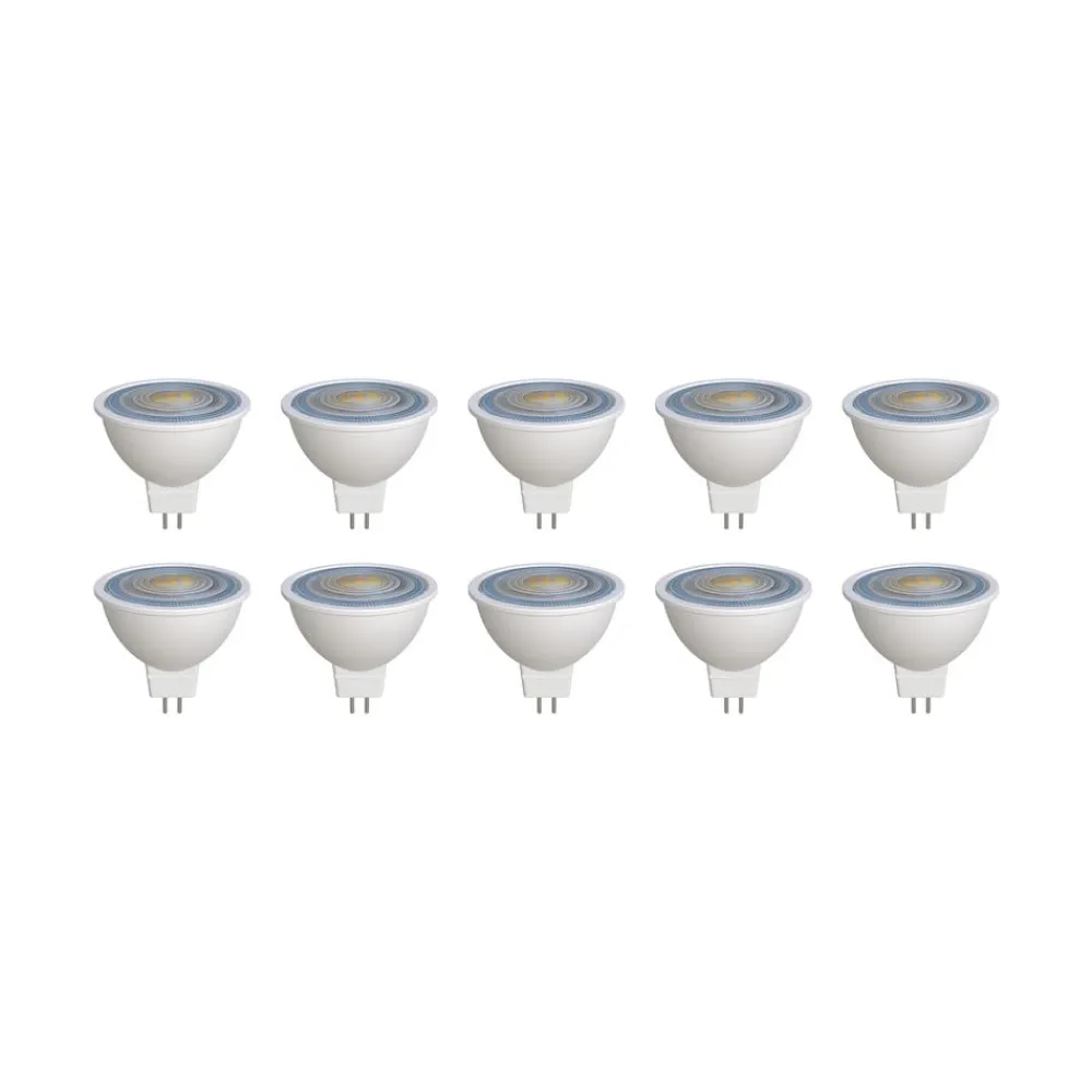 Led Pærer ^ PRIOS LED-reflektor GU5.3 7.5W 621lm 36° hvid 830 sæt med 10 stk