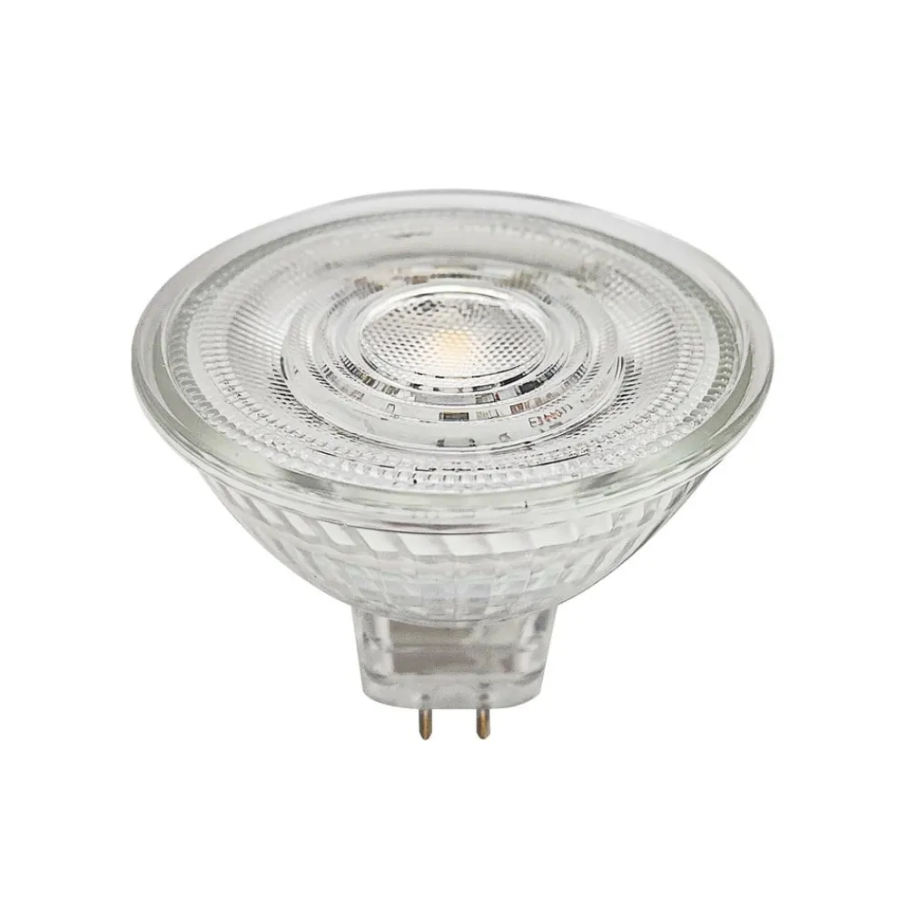 PRIOS Led Pærer > LED-reflektor GU5.3 4.9W 500lm 36° klar 830 sæt med 10 stk