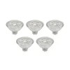 Led Pærer ^ PRIOS LED-reflektor GU5.3 4.3W 345lm 36° klar 827 sæt med 5 stk
