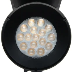 Solcellelamper|Terrassebelysning ^ PRIOS LED-solspot Birko, højde 56 cm, sort, jordspyd