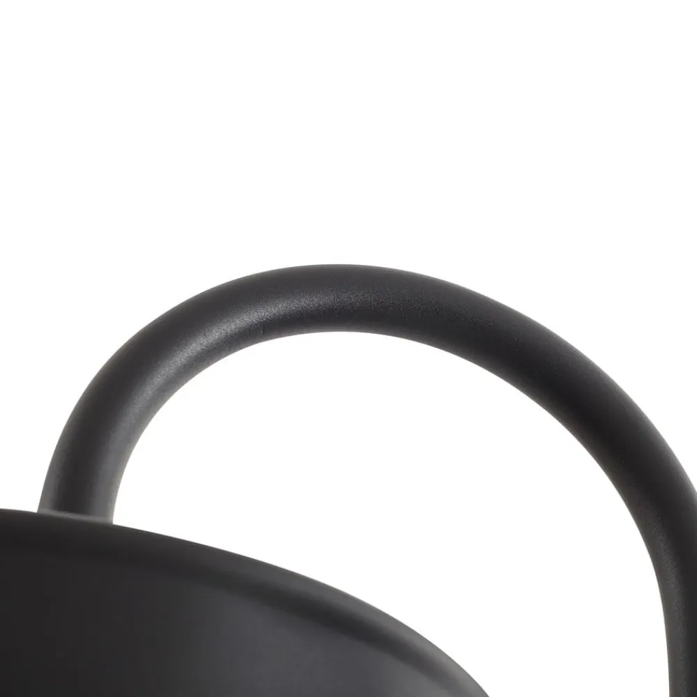 PRIOS Terrassebelysning|Gadebelysning > LED-udendørslampe Thorus, 204 cm, sort, 3 lyskilder, IP44