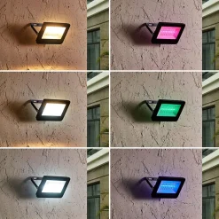 PRIOS Udendørs Spot > Liezel udendørs LED-spot 15W RGBW Tuya IP65