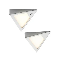 PRIOS Underskabsbelysning > Odia LED-underskabsbelysning, stål, 2 lyskilder.