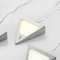 PRIOS Underskabsbelysning > Odia LED-underskabsbelysning, stål, 5 lyskilder.