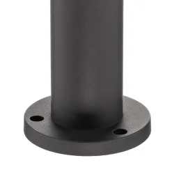 PRIOS Terrassebelysning|Sokkellamper > Tulimar sokkellampe, 45 cm, antracit, 2 lyskilder, aluminium