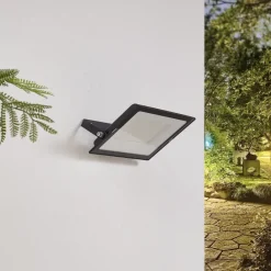 Udendørs Spot|Væglamper ^ PRIOS udendørs LED-spot Maikel, 150W, 12000lm, metal