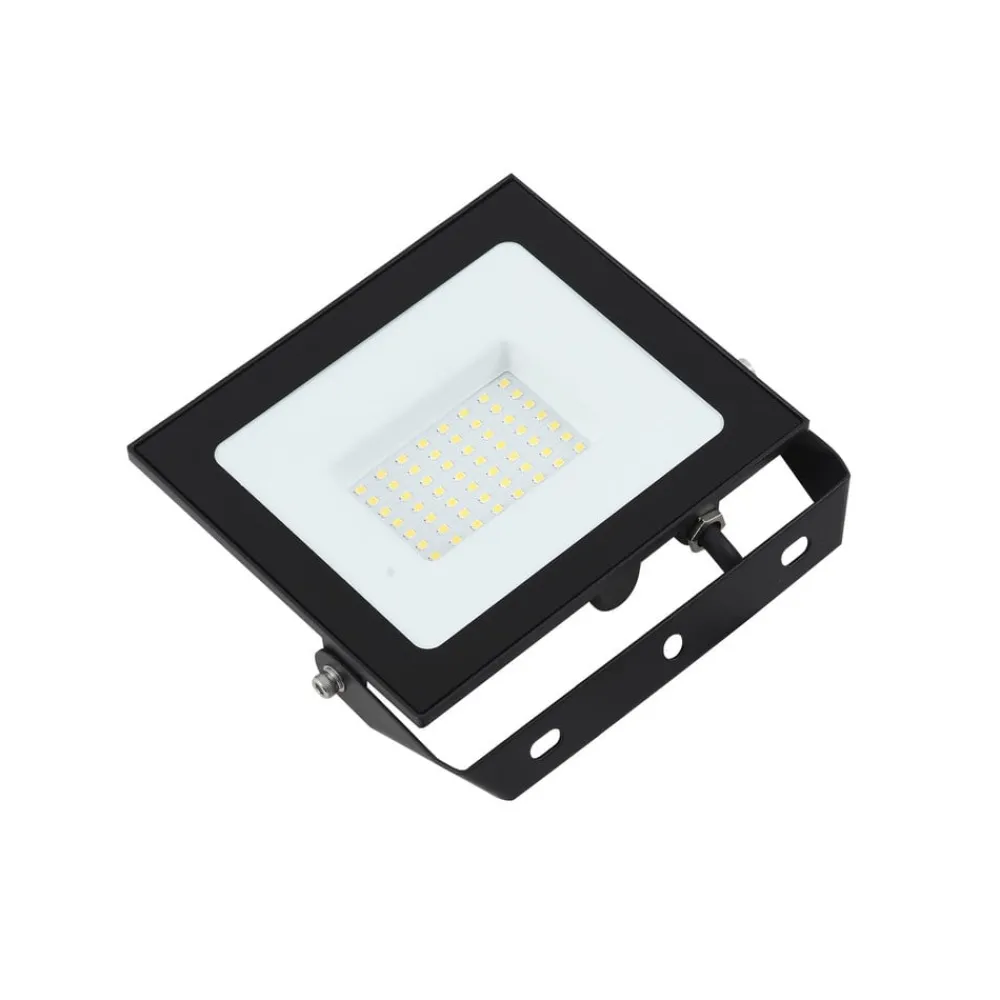 Terrassebelysning|Udendørs Spot ^ PRIOS udendørs LED-spot Maikel, 50W, 4000lm, metal