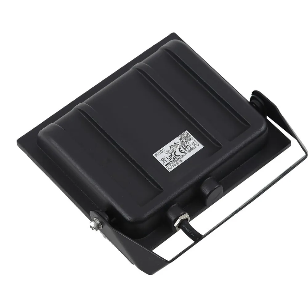 Terrassebelysning|Udendørs Spot ^ PRIOS udendørs LED-spot Maikel, 50W, 4000lm, metal
